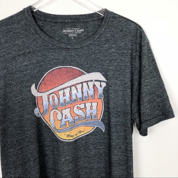 Lucky Brand Other - Lucky Brand | Johnny Cash Graphic Tee Soft Gray L